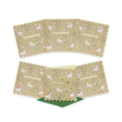 Image of Pack Of 6 Marie Curie Easter Blessings Cards Charity Greeting