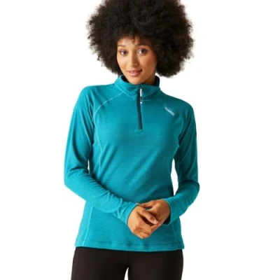 Image of Regatta Women&#039;s Montes Lightweight Half Zip Fleece
