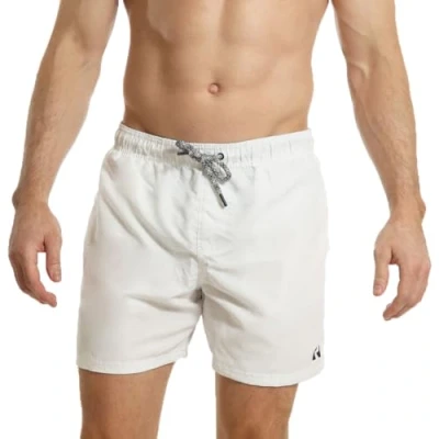 Image of RIPT Men&#039;s Performance Essentials Quick Dry UV 50 Sun Protection Swim Shorts Trunks, White, XXL