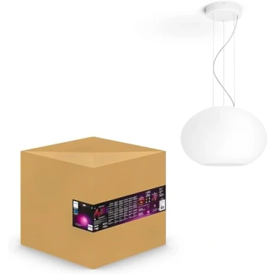 Image of Philips Hue Flourish White and Colour Ambiance Smart Pendant Ceiling Light Led with Bluetooth, Works Alexa, Google Assistant Apple Homekit