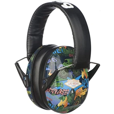 Image of Snug Kids Ear Defenders Noise Cancelling Headphones Protectors for Children, Toddlers and Baby (Monster Trucks)