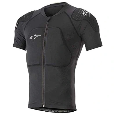 Image of Alpinestars Unisex&#039;s Paragon Lite Short Sleeve Protection Jacket, Black, L, AP165662010L