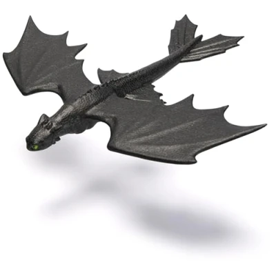 Image of Dreamworks Dragons, How to Train Your Dragon, Soaring Toothless Dragon Glider with 15 Wingspan, Kids Toys for Boys &amp; Girls Ages 4 and up