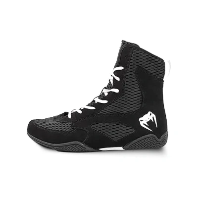 Image of Venum, Contender Boxing Shoes, Men&#039;s, 13, Black/White