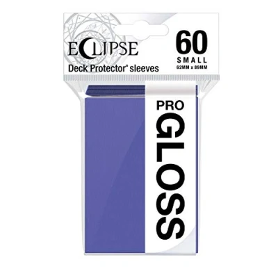 Image of Ultra Pro E 15634 Eclipse Gloss Small Sleeves 60 Pack Royal Purple