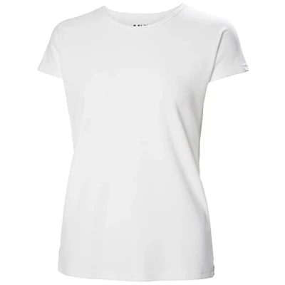 Image of Helly Hansen Women&#039;s W Crewline Top Shirt, White, XL UK