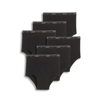 Image of Jockey Men&#039;s Underwear Classic Full Rise Brief 6 Pack