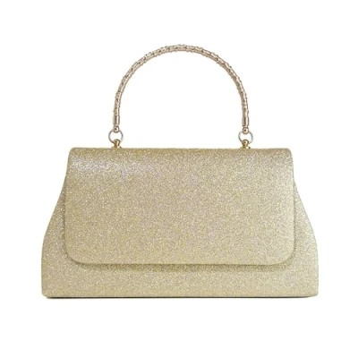 Image of RPAEOY Women&#039;s Clutch Bags Envelope Elegant Glitter Evening Bag Shoulder Chain Sparkly Crossbody Hand for Prom Wedding Cocktail Party Ladies Gold