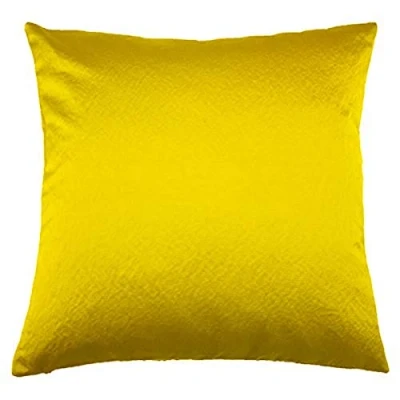 Image of Riva Paoletti Palermo Feather Filled Cushion, Limon, 45 x 45cm