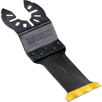 Image of Dewalt DT20707 QZ Hoja Sierra de titanio Metal para Multi Herramienta, 43 x 30 mm