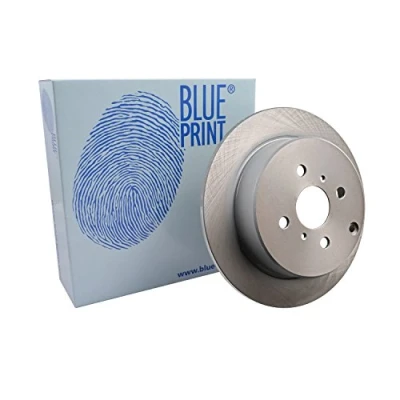 Image of 4243102050, 424310D050, 4243112210, 4243112250, 4243147020 Brake disc BLUE PRINT ADT343175 Rear Axle 269mm 9mm 4 Hole 100mm solid Coated