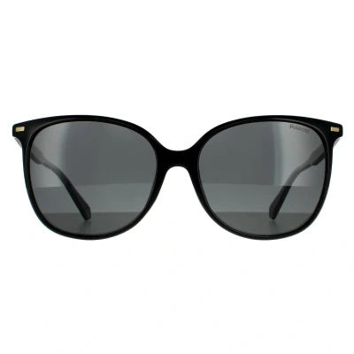 Image of Polaroid PLD 4125/g/s Sunglasses, 807/M9 Black, L