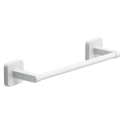 Image of Gedy Towel Bar 30 cm Tonga Matte White