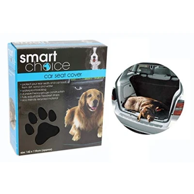 Image of Smart Choice Waterproof Car Seat Cover, Black, 0.63 kg