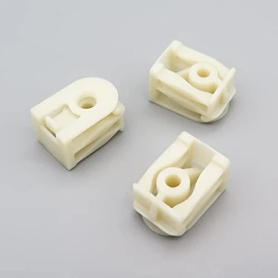 Image of VVO Fasteners Plastic Rear Bumper and Trim Fastener Clip, White (Pack of 10)