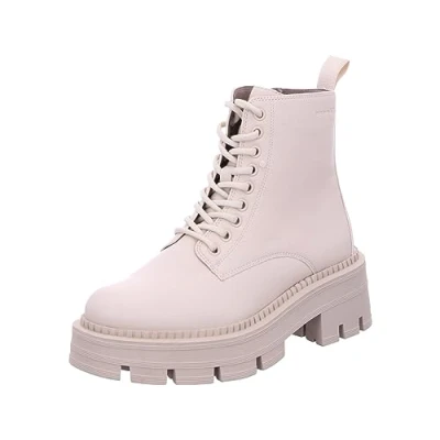 Image of Tamaris Platform ankle boots, Women&#039;s, Size: 5, Beige High quality imitation leather