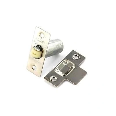 Image of Satin Nickel Adjustable Roller Ball Internal Door Spring Catch Lock Latch Pack of 3