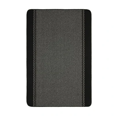 Image of eXtreme Dandy by William Armes, Kilkis Washable Kitchen Mat Non Slip (Black, 150 x 100cm)