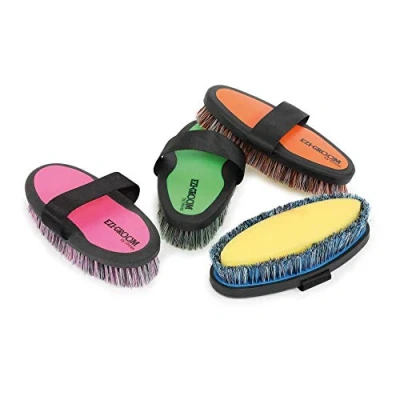 Image of Shires 1397 Ezi Groom Grip Body Brush Forest