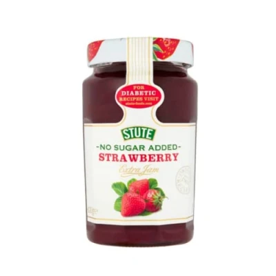 Image of Stute No Sugar Added Strawberry Extra Jam 430gr x 6 case