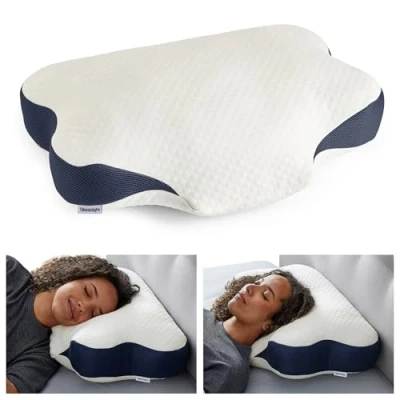 Image of Silentnight Sleep Therapy Butterfly Neck Support Pillow