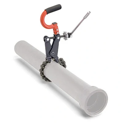 Image of RIDGID 69982 Model 226 In Place Soil Pipe Cutter, 1 1/2 inch to 6 Chain Black/Red