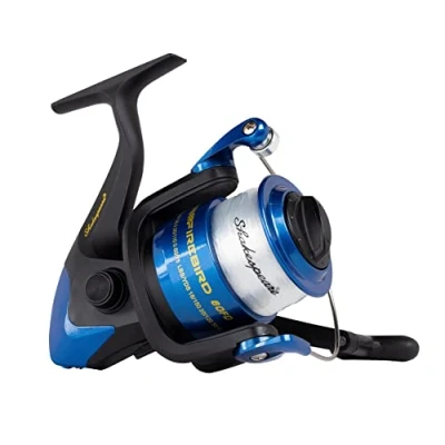 Image of SHAKESPEARE Firebird 40 FS Fishing Reel, Black, One Size