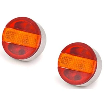 Image of Carson 500907039 1:14 3 Chamber Zgm/Reverse Round (2) Model Building Accessories, Truck Making, Accessories for Remote Controlled Trucks,