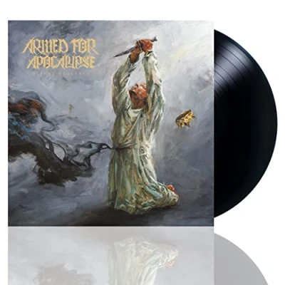 Image of Armed For Apocalypse Ritual Violence Blue &amp; Black vinyl Sealed 2022 Czech LP CANDLE652914