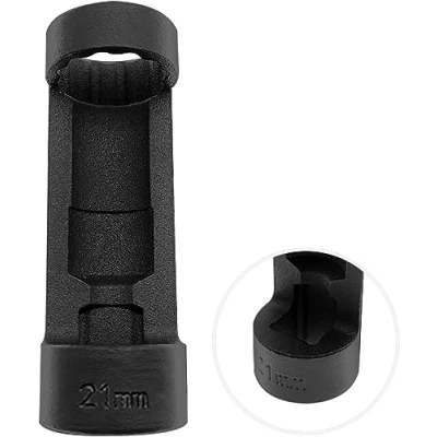 Image of ZKTOOL Suspension Strut Nut Socket Tool (21mm/12PT) VM #:3353, 1/2&quot; DR. x 21mm, 12PT