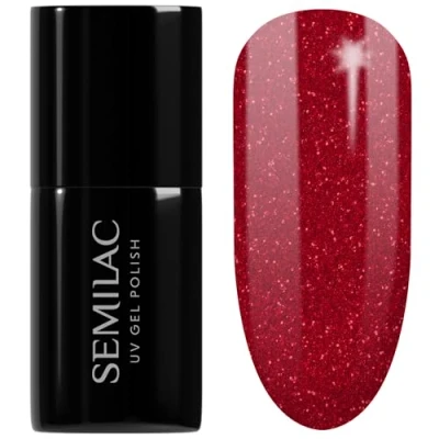 Image of SEMILAC 026 My Love Nail UV Gel Polish Long Lasting and Easy to Apply Soak off UV/Led Perfect for Home Professional Manicure Pedicure 7 ml