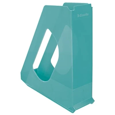 Image of Esselte Colour&#039;Ice 626279 Magazine Files, Pack of 10, Blue