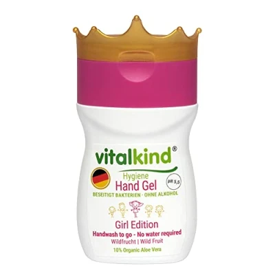 Image of Vitalkind Hand Gel Girl Premium Natural Cosmetic Products for Children