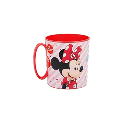 Image of ALMACENESADAN 2666; Minnie Microwave Cup; Capacity 350ml; Plastic Product; BPA Free