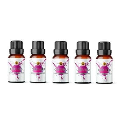 Image of Aroma Energy Chu Fragrance Oil 50ml (5 x 10ml) Highly Scented for Making Candle, Soap, Wax Melt, Diffuser etc