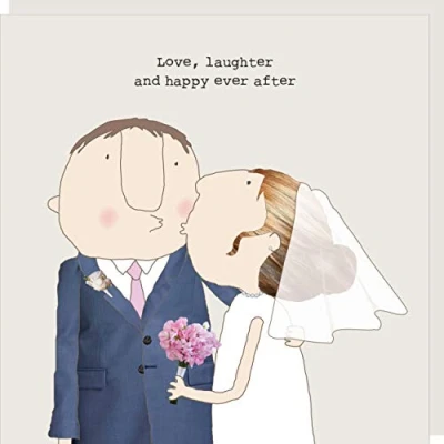 Image of Rosie Made A Thing Love, Laughter &amp; Happy Ever After Card Humour Greeting Cards GF356