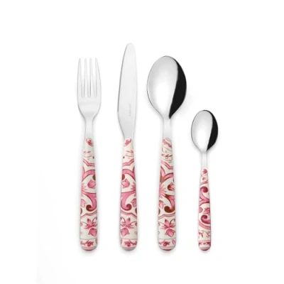 Image of Guzzini 28194577 Cutlery Set, Stainless Steel, Amethyst