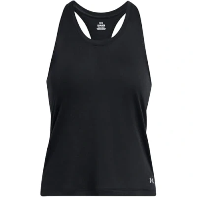 Image of Under Armour Launch Splatter Singlet Top, Women&#039;s, Size: XS, Black