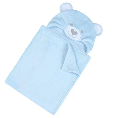 Image of Newborn Baby Boys Girls Hooded Animal Blanket Wrap Comforter for Pram Crib Car