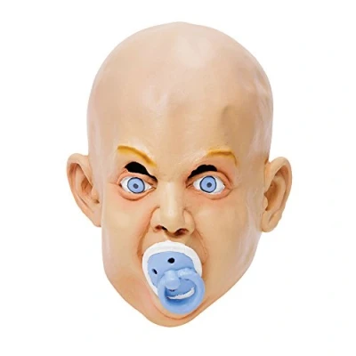 Image of Bristol Novelty BM405 Baby And Dummy Mask, Multi colour, One Size