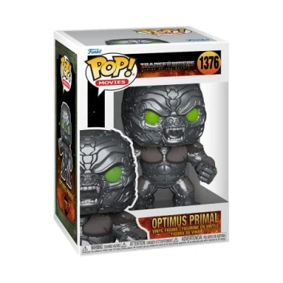 Image of Funko POP! Movies: Transformers: Rise Of the Beasts Optimus Primal Collectable Vinyl Figure Gift Idea Official Merchandise Toys for Kids &amp; Adults Movies Fans Model Collectors