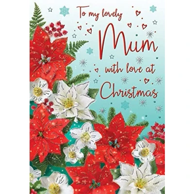 Image of Regal Publishing Christmas Card Mum 9 x 6 inches, C85176