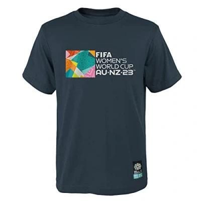 Image of Official 2023 Women&#039;s Football World Cup Adult Event T Shirt, Charcoal, Large