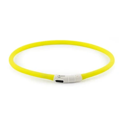Image of Ancol USB Flashing Band, Yellow