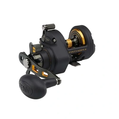 Image of Penn Fathom II Star Drag RH Marine Fishing Reel 12