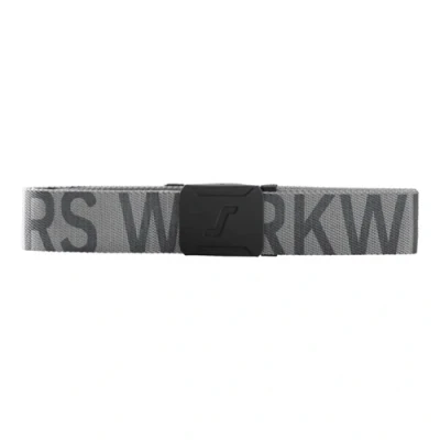 Image of Snickers Logo Belt Grey/Steel Grey
