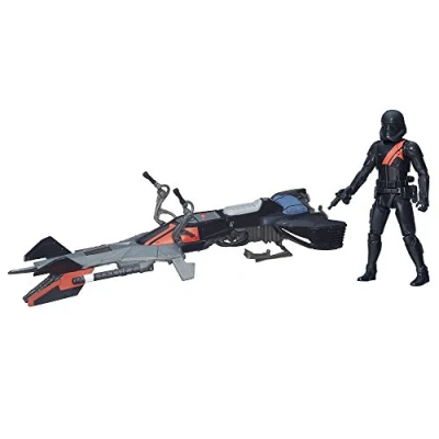 Image of STAR WARS The Force Awakens 3.75 inch Vehicle Elite Speeder Bike