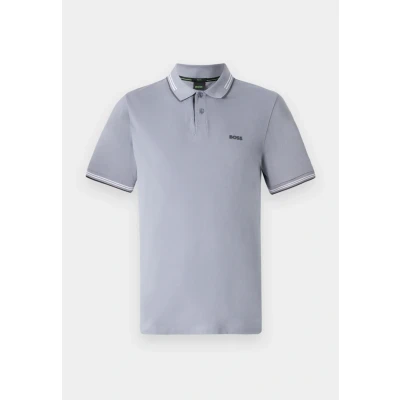 Image of BOSS PAUL Polo shirt, Men&#039;s, Size: Medium, Dark grey
