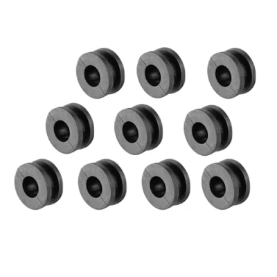 Image of Aramox 10Pcs Motorcycle Fairing Washers Black