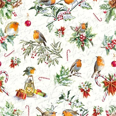 Image of Ambiente 3 Ply Paper Napkins Christmas Ornaments
